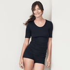 Organic Cotton Base Layer Shorts — Women's - Bascora