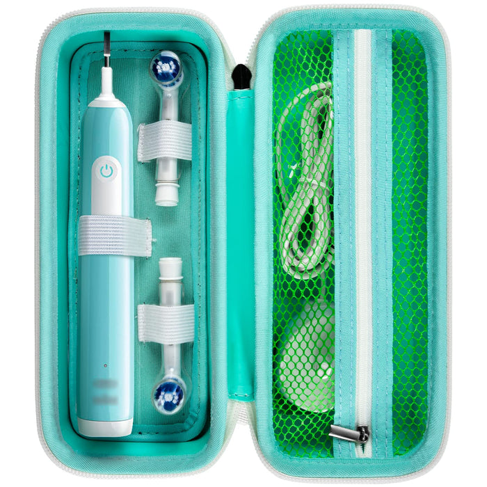 Oral-B & Sonicare Toothbrush Travel Case – Regular Size / Green – protective case product view