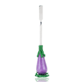 Empire Glassworks Eggplant Dabber with purple glass handle and metal working end