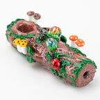 Empire Glassworks Mossy Log Dry Pipe - Empire Smokes