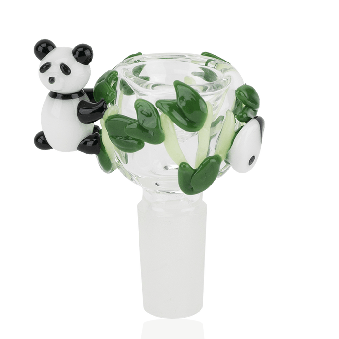 Empire Glassworks Panda Bowl Piece - Empire Smokes