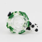 Empire Glassworks Panda Bowl Piece - Empire Smokes