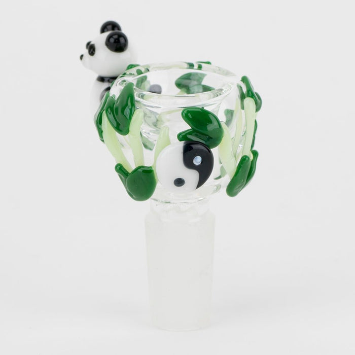 Empire Glassworks Panda Bowl Piece - Empire Smokes