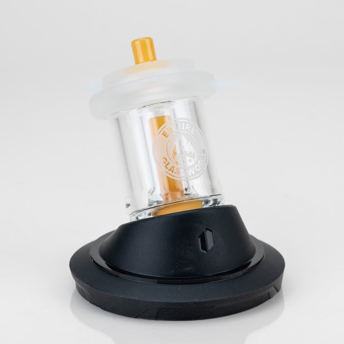 Empire Glasswork's PuffCo Peak & Peak Pro Attachment - To Go Cup - "Caramel" Empire Smokes