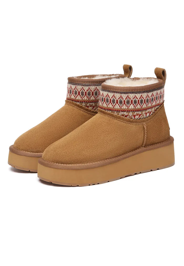 Everau Plover Boots - Chestnut