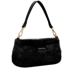 Every Other Baguette Cross Body Shoulder Bag - Black