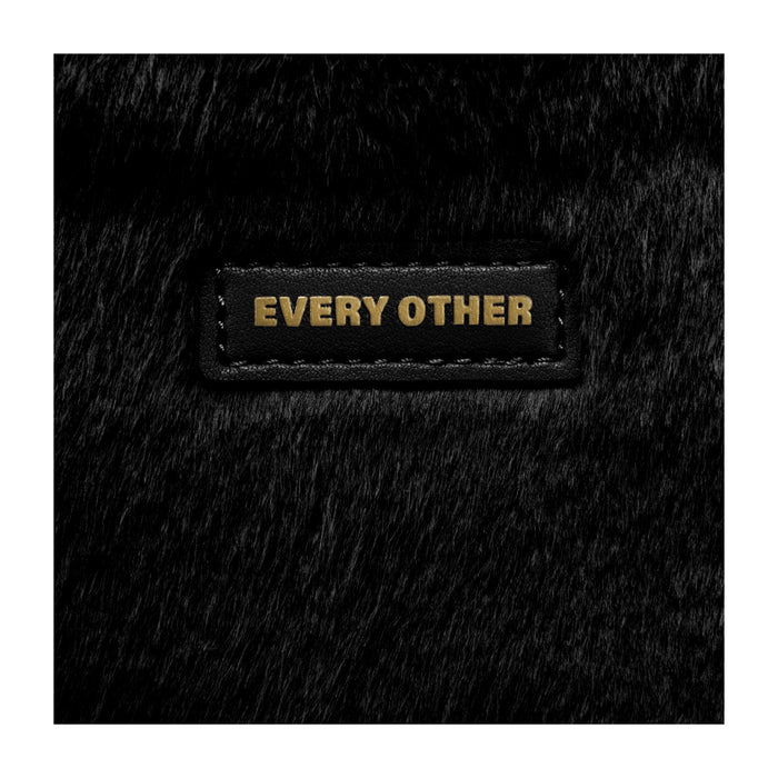 Every Other Baguette Cross Body Shoulder Bag - Black