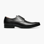 Florsheim Mens Postino Black Lace-up Oxford Leather Dress Shoes - The Suit Depot