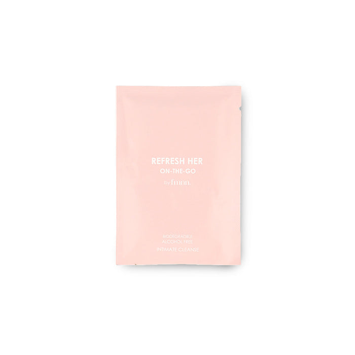 FMNN Refresh Her On-The-Go Wipes - 20 Pieces Individually Wrapped
