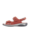 Damen Sandale Garda Rot Weite G 210004-191-069