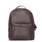 Brown Genuine Leather Backpack for Men and Women for Travel and Everyday Use