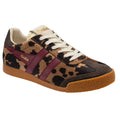 Gola Elan Savanna Trainer - Tan Cow/Cerise/Mocha