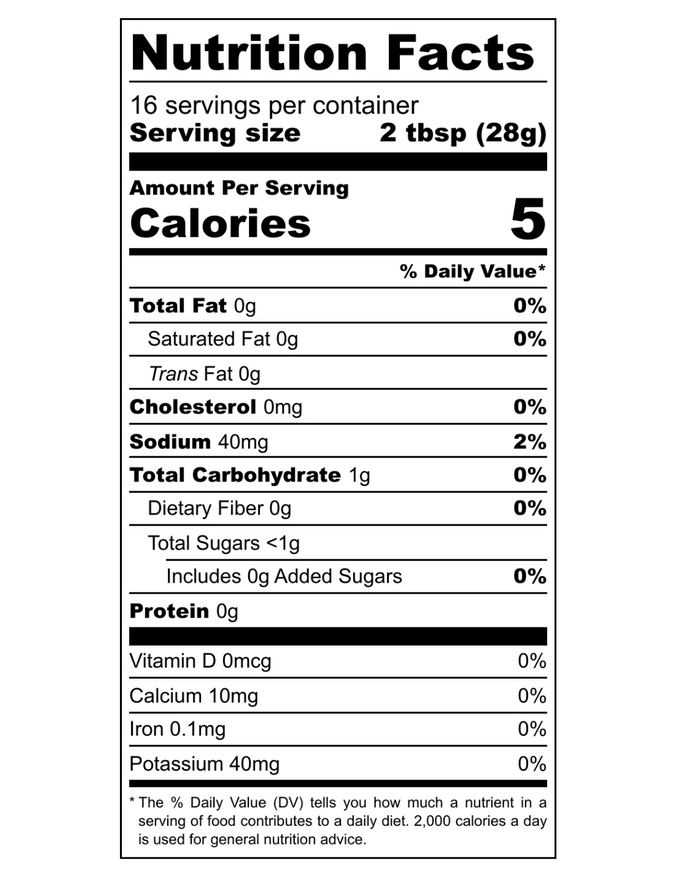 ingredients in mild salsa, wendi's good things market