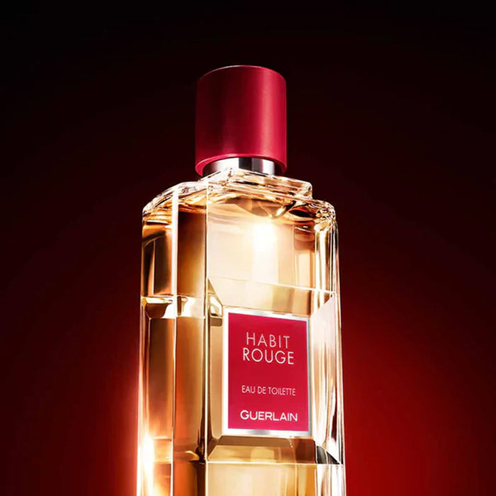 Guerlain Habit Rouge Eau de Toilette Spray, 3.4 oz