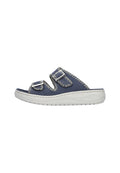 Damen Pantolette H-Cora Blau Weite H 924501-102-206