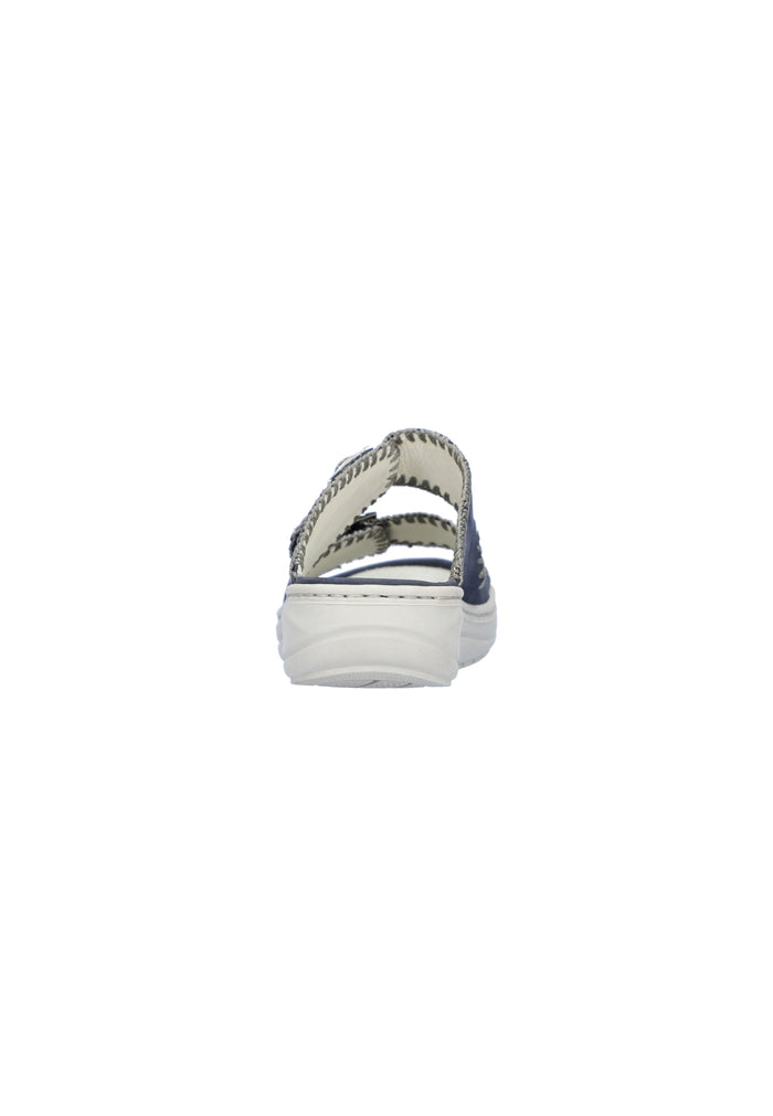 Damen Pantolette H-Cora Blau Weite H 924501-102-206 - Ansicht 5