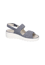 Damen Sandale H-Izzy Blau Weite H 962002-190-206 - Ansicht 4