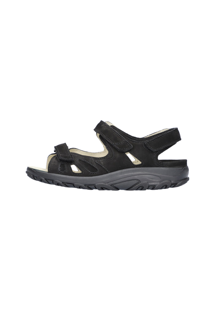 Damen Sandale Hanni Schwarz Weite H 448001-191-001