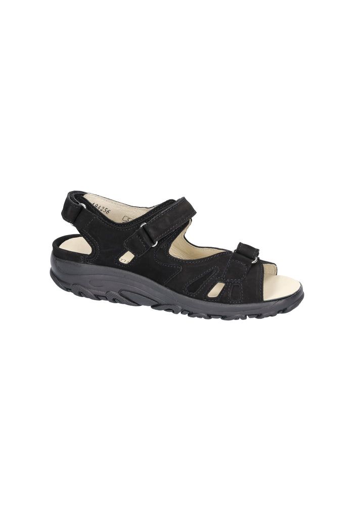 Damen Sandale Hanni Schwarz Weite H 448001-191-001 - Ansicht 4