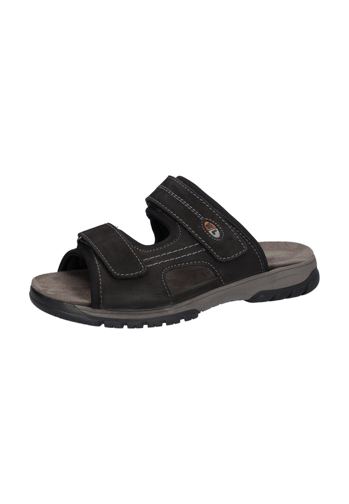 Herren Sandale Harald Schwarz Weite H 372501-100-001 - Ansicht 2