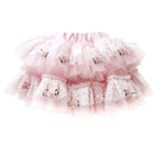 Harlow Pink Embroidered Tulle Skirt - Petite Maison Kids