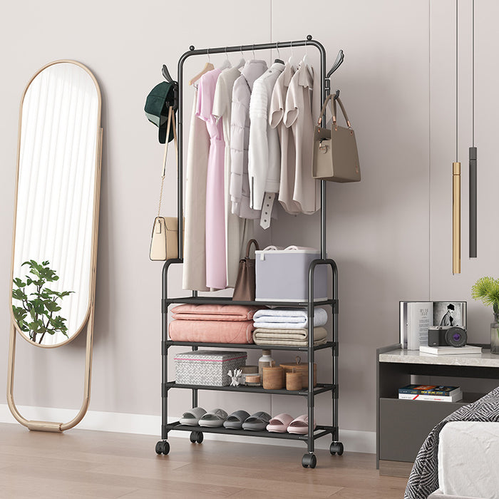 HD675 - Storage Shelves Clothes Rack