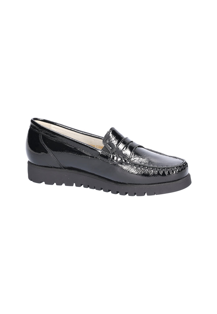 Damen Halbschuh Hegli Schwarz Weite H 549002-143-001 - Ansicht 5