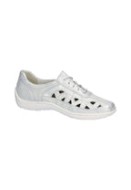 Damen Halbschuh Henni Silber Weite H 496003-113-211 - Ansicht 4