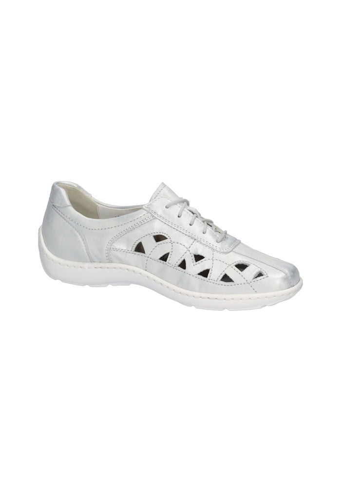 Damen Halbschuh Henni Silber Weite H 496003-113-211 - Ansicht 4