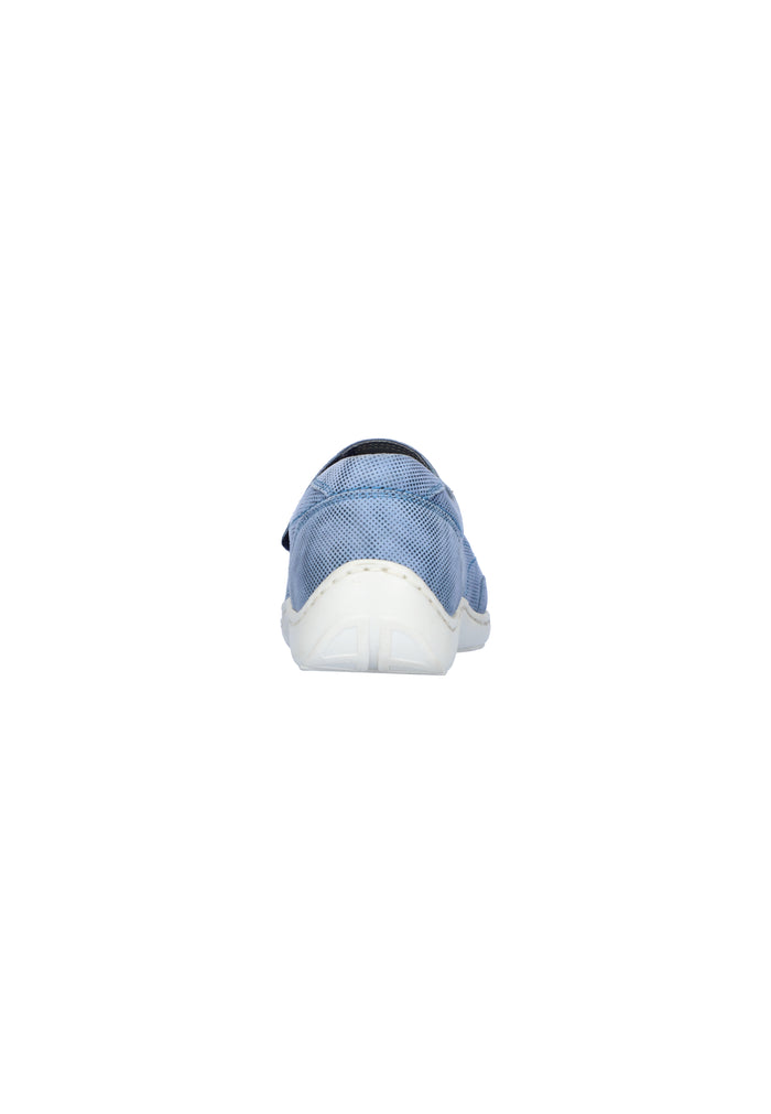 Damen Halbschuh Henni Blau Weite H 496302-700-267 - Ansicht 5