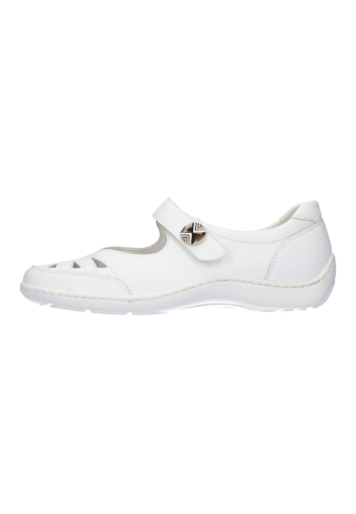 Damen Halbschuh Henni Weiß Weite H 496309-172-150