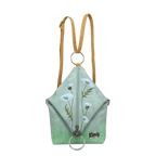 Hi-DI-HI Wildflower crosbody/backpack, l. blue