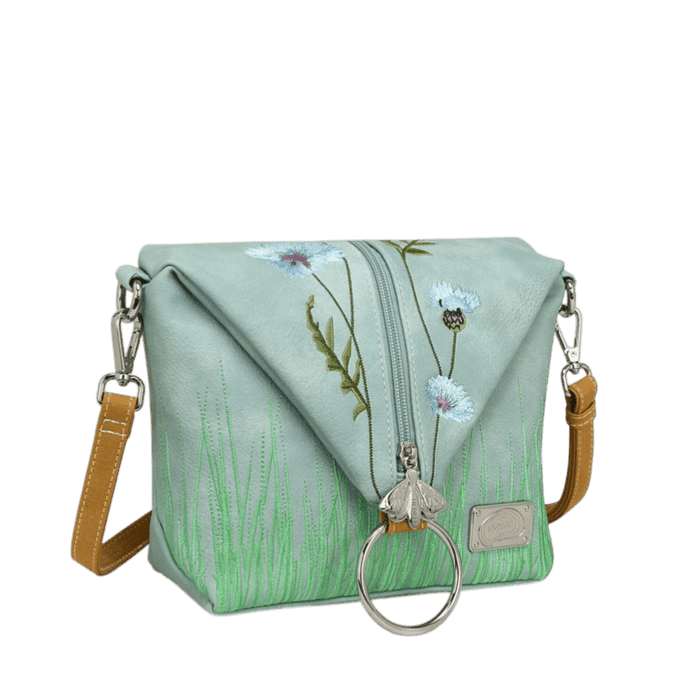 Hi-DI-HI Wildflower crosbody/backpack, l. blue