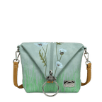 Hi-DI-HI Wildflower crosbody/backpack, l. blue