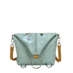 Hi-DI-HI Wildflower crosbody/backpack, l. blue