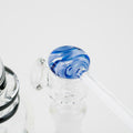 Home Blown Glass Swizzle Stick Hot Wand - Blue Dream - Empire Smokes