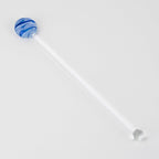 Home Blown Glass Swizzle Stick Hot Wand - Blue Dream - Empire Smokes