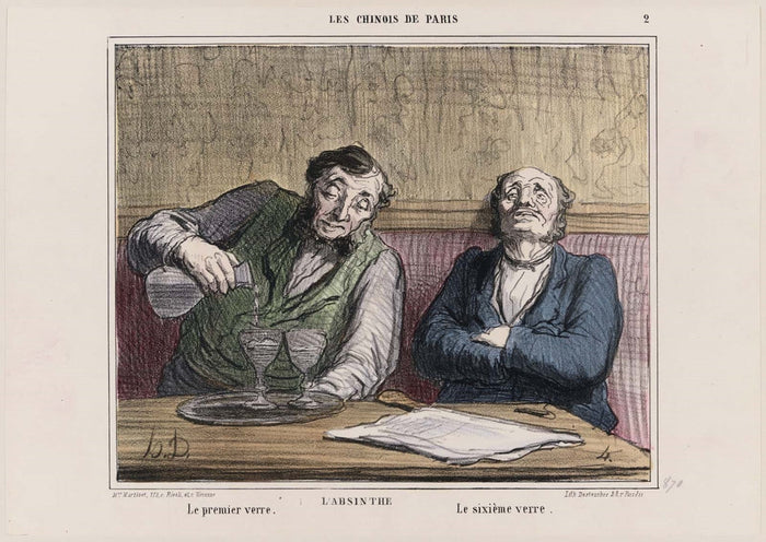 Honoré Daumier, L'Absinthe