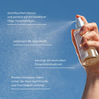Schaubild zur Wirkweise zum Santaverde hyaluon beauty splash
