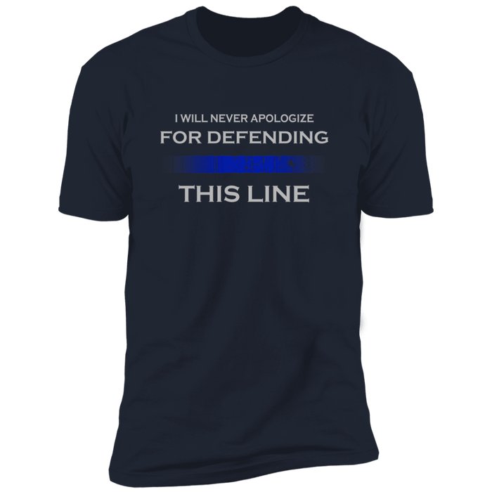 "I will never apologize for defending this line" - Shirt + Hoodies - JB2