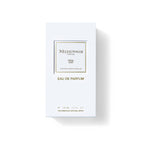A white perfume box labeled "Mizensir Ideal Oud" with gold accents, featuring "Eau de Parfum" and 100ml details.