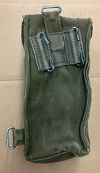 British P58 Left Side Ammunition Pouch – Cold War Era Surplus Cotton Canvas Web Equipment