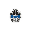 K9 Paw - Thin Blue Line Sticker - JS1