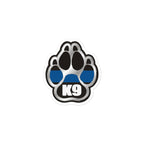 K9 Paw - Thin Blue Line Sticker - JS1