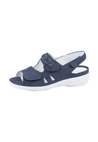 Damen Sandale Kara Blau Weite K 684027-191-217 - Ansicht 2