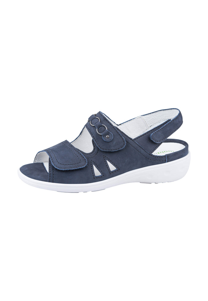Damen Sandale Kara Blau Weite K 684027-191-217 - Ansicht 2