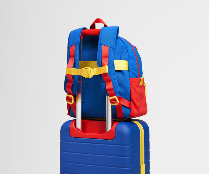 Kids Backpack in Chase Badge Blue