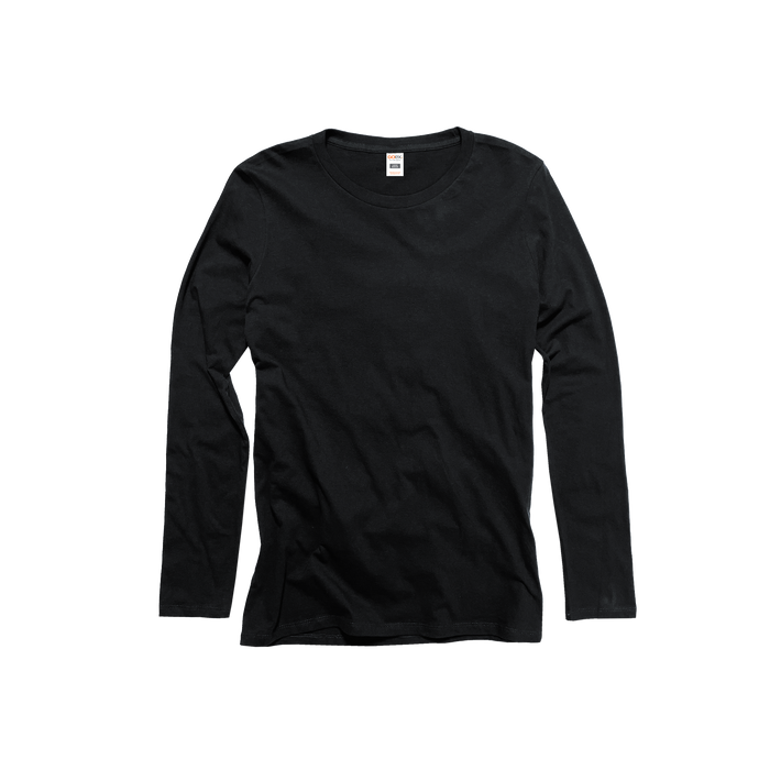 Ladies Premium Cotton Long Sleeve Tee