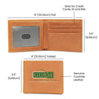 Leather Wallet Mens - LAF1-1