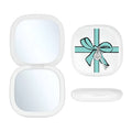 LED Compact Mirror - Blue Bow